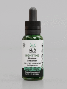 CBD and CBG Full Spectrum Oil for Sleep & Pain Relief - My X Wellness
