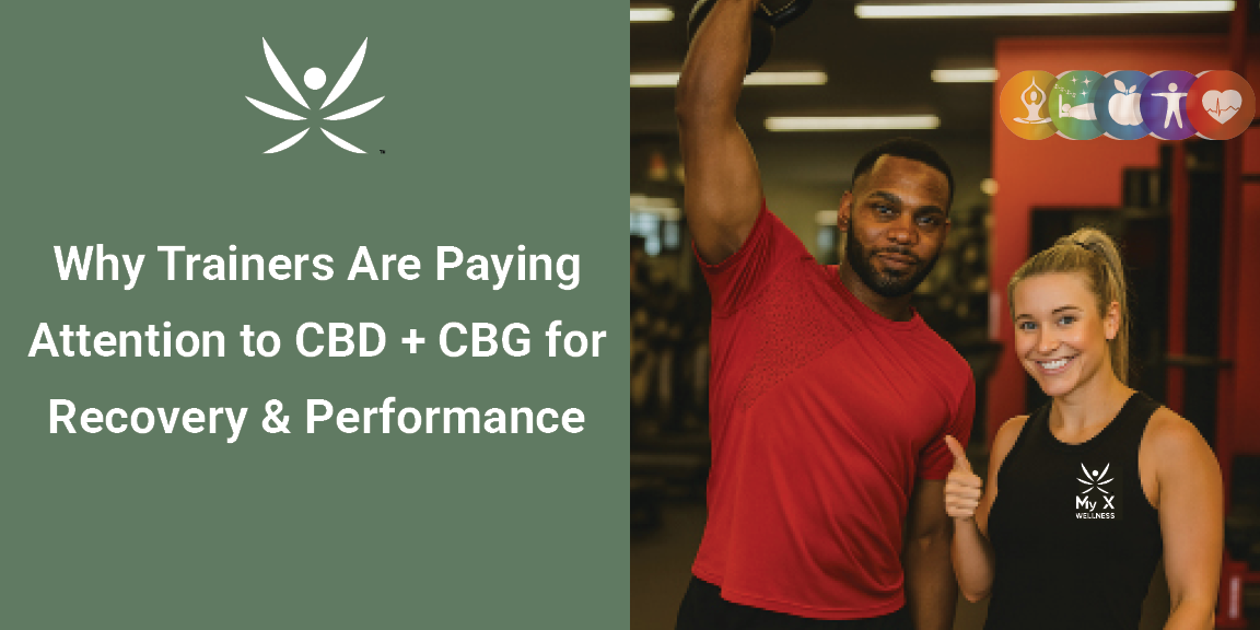 Why Trainers Are Paying Attention to CBD + CBG for Recovery and Performance